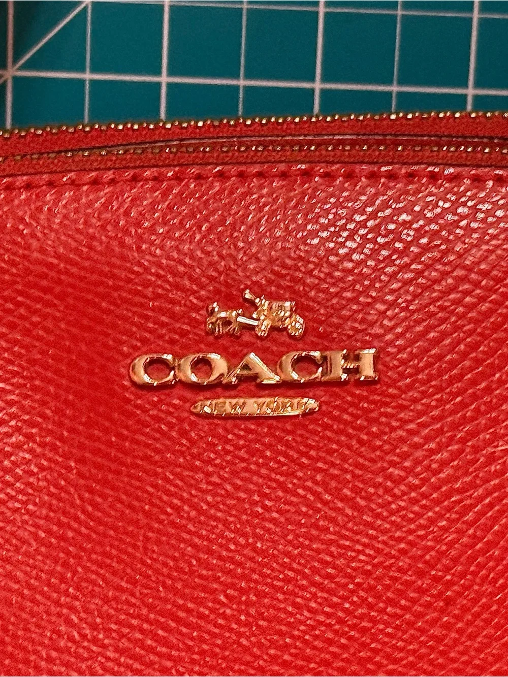 Coach F36637 Christie Carryall Orange-Red Convertible Bag